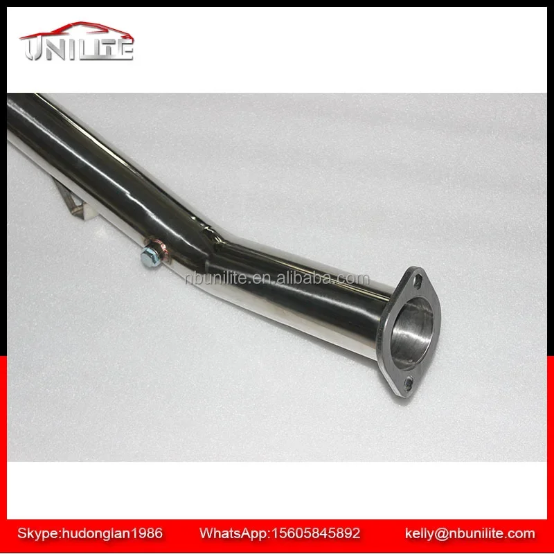 Подходит для S*UBARU WRX/STI 2008-2012 3-дюймовая спусковая трубка с лацканами без косточек