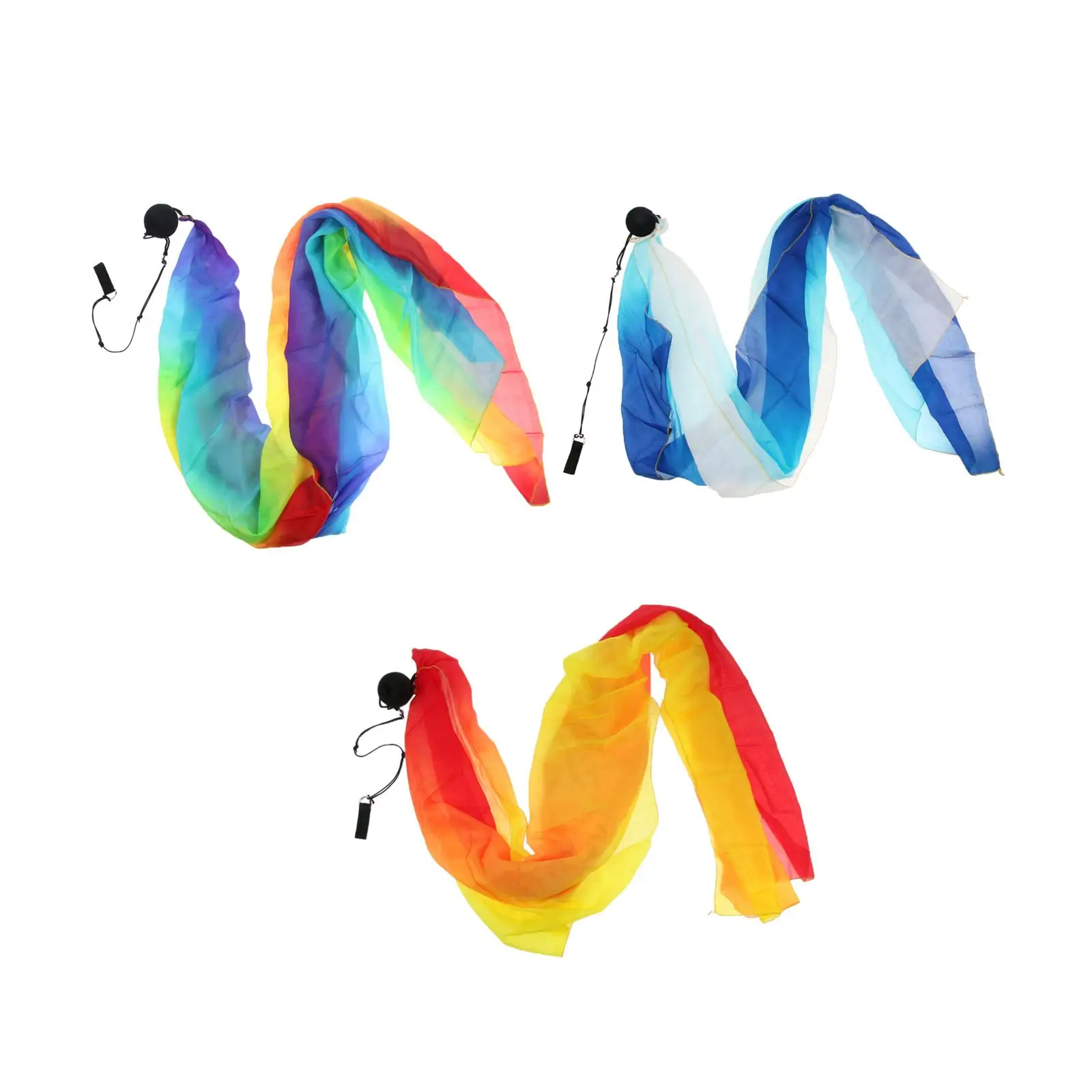 Набор шаров и шарфов для танца живота с регулируемой веревочной лентой