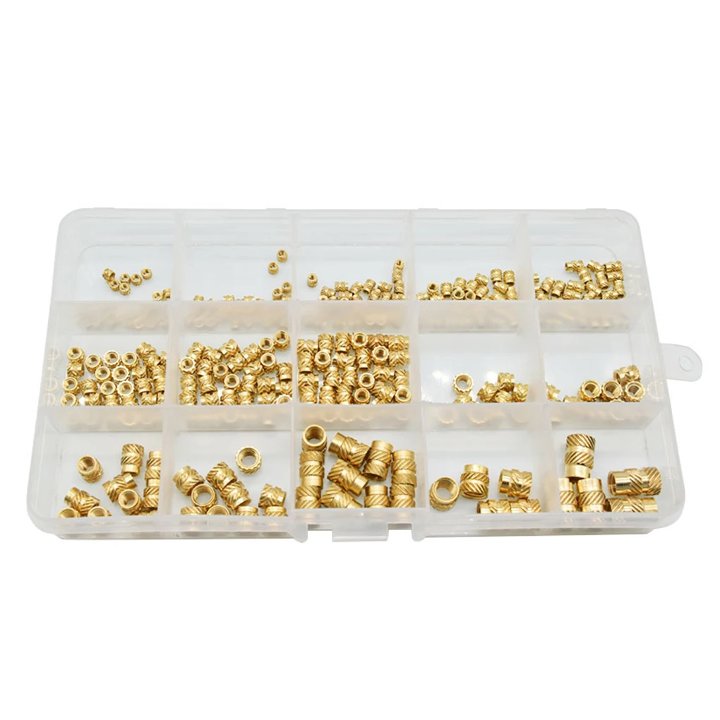 

300 Pieces Box Nut Repairing Screw Bolts Assembly Fastener Stud Screws Replacement Part for Industry Metalworking