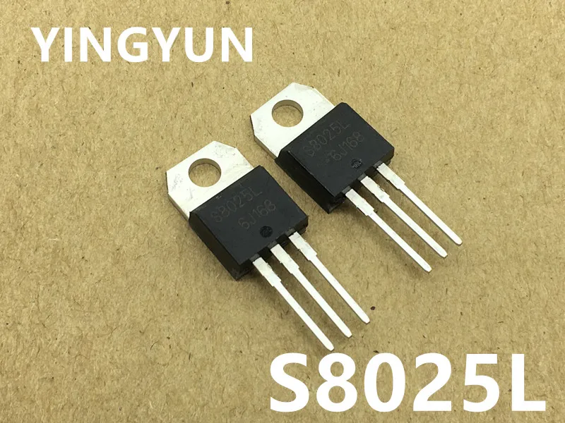 

10 шт./лот S8025L SCR 25A800V TO-220 новый оригинальный