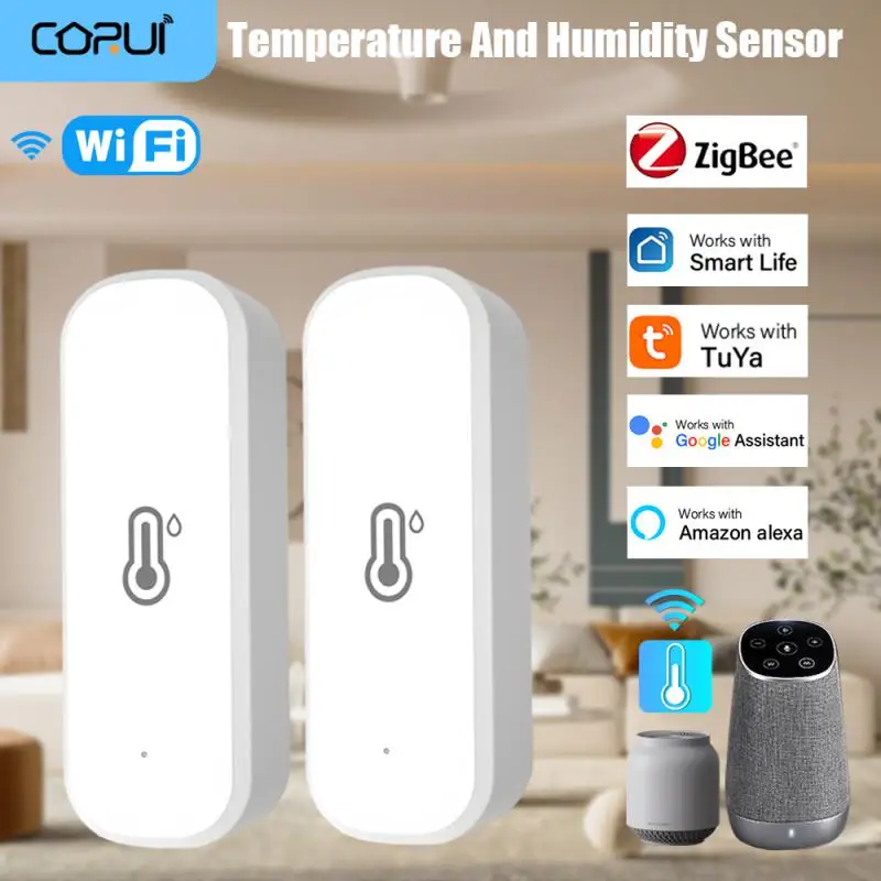 Умный Wi-Fi/ZigBee датчик температуры