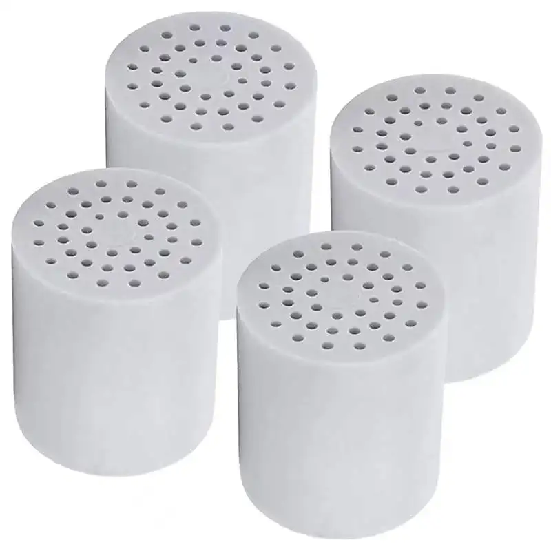 15 Stage Universal Shower Water Filter Cartridges Removes Chlorine Microorganisms Hard Water - Replacement 2/4 Pack