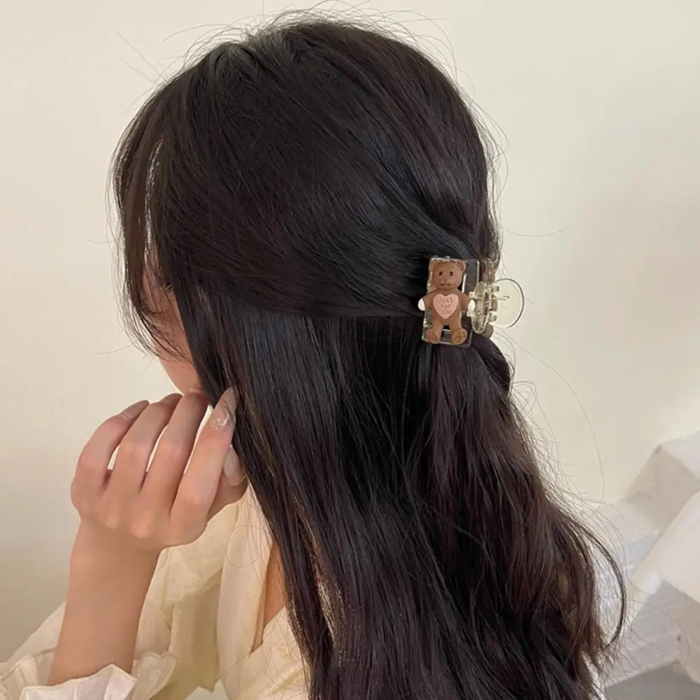 Заколка для волос головные уборы зажим нескользящая фиксация шикарный Милый