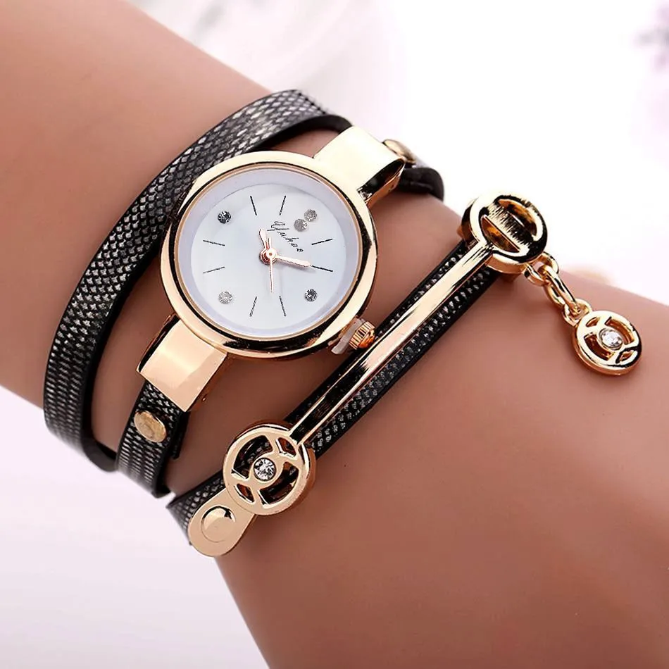 

Women Bracelet Watch Fashion Analog Metal Strap Watch Jewelry Gifts Vintage Ladies Fashion Quartz Wristwatches Free Shiping