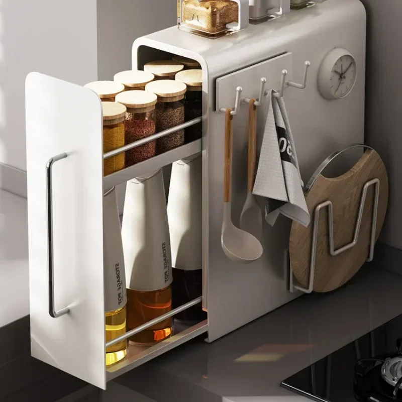Creme Wind Staub becher Lager regale ziehen Metall halter Домашняя Küche Kaffee kapsel Schublade Ölalter Adobe