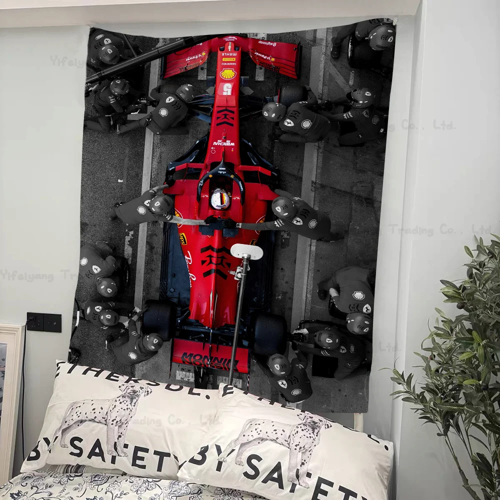 F1 Формула 1 гонщик легенда хиппи настенные гобелены для гостиной домашний декор в