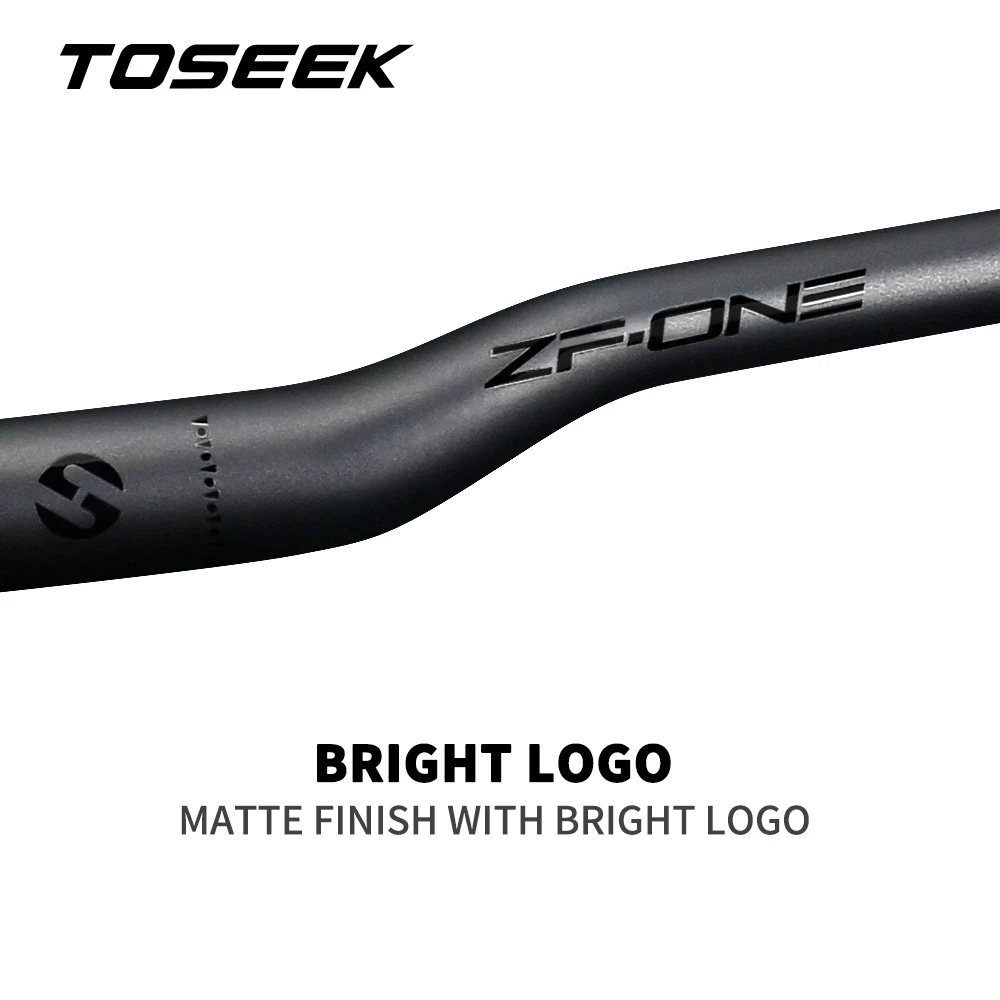 TOSEEK ZF-ONE Руль для горного велосипеда 31 8 мм Черный Серый Серебристый Матовый из