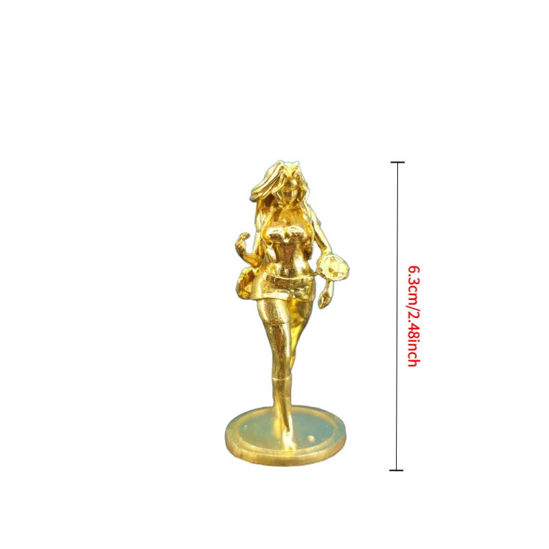 

Медная статуэтка девушки