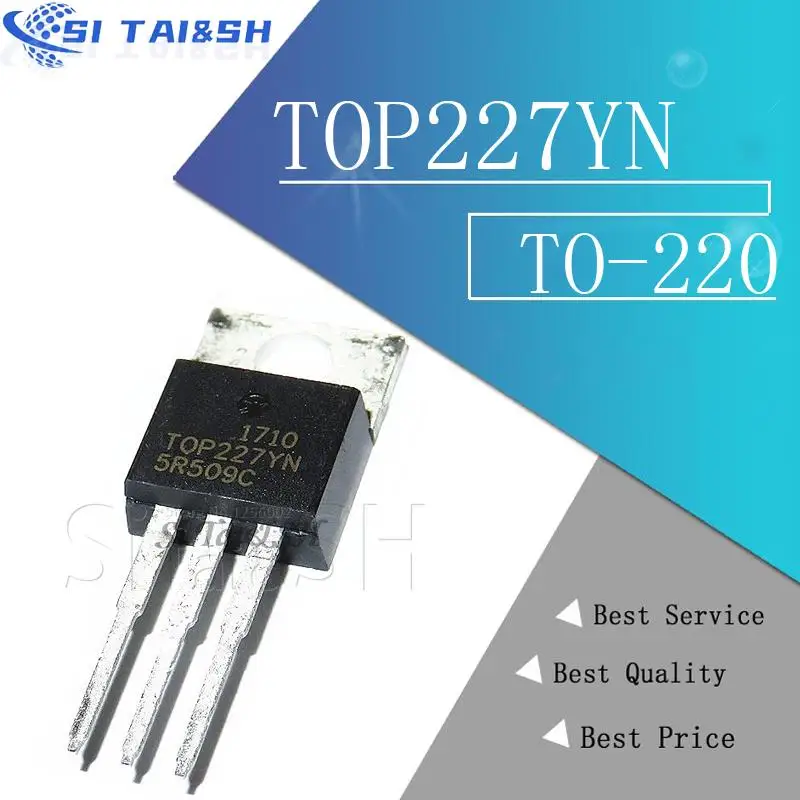 5pcs TOP227YN TO220 TOP227Y TO-220 TOP227 227YN Power management chip | Integrated Circuits