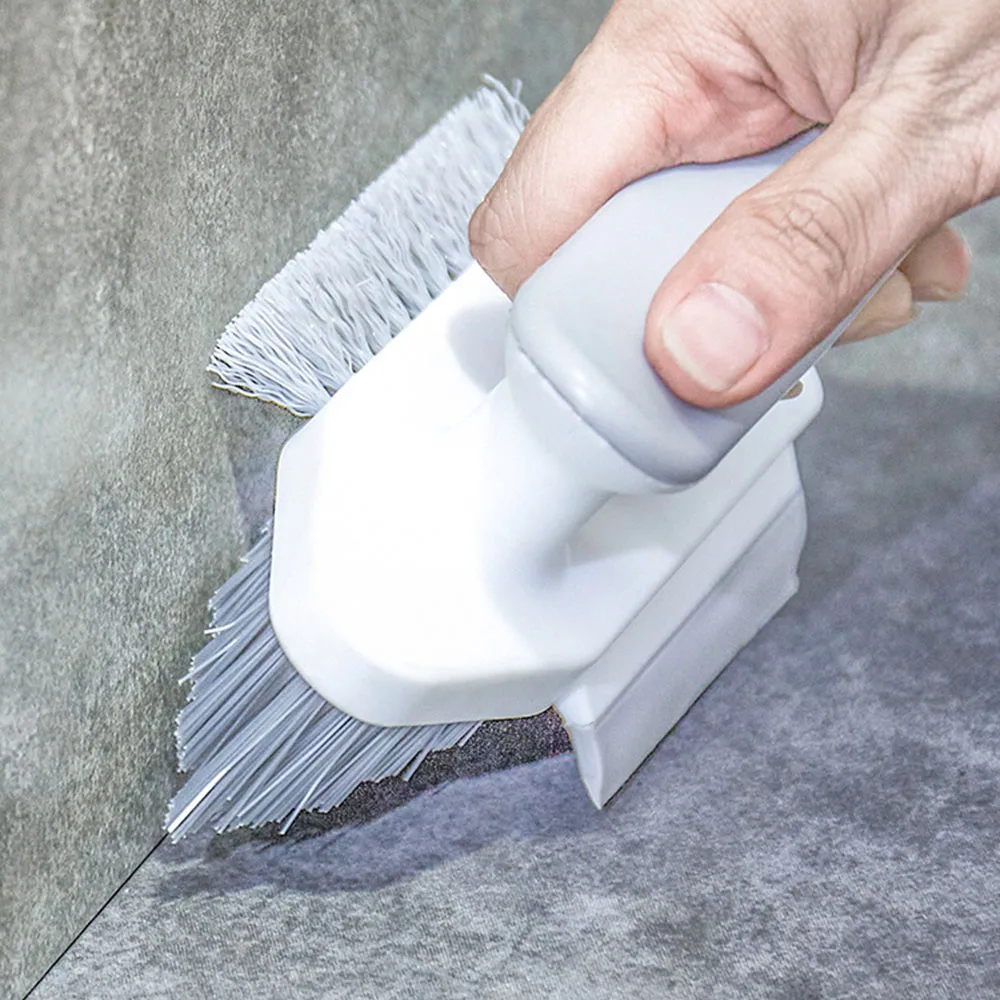 

4 In1 Multipurpose Tile Floor Gap Cleaning Brush Window Groove Cleaning Brush Bathroom Household Corner Cleaning Tools