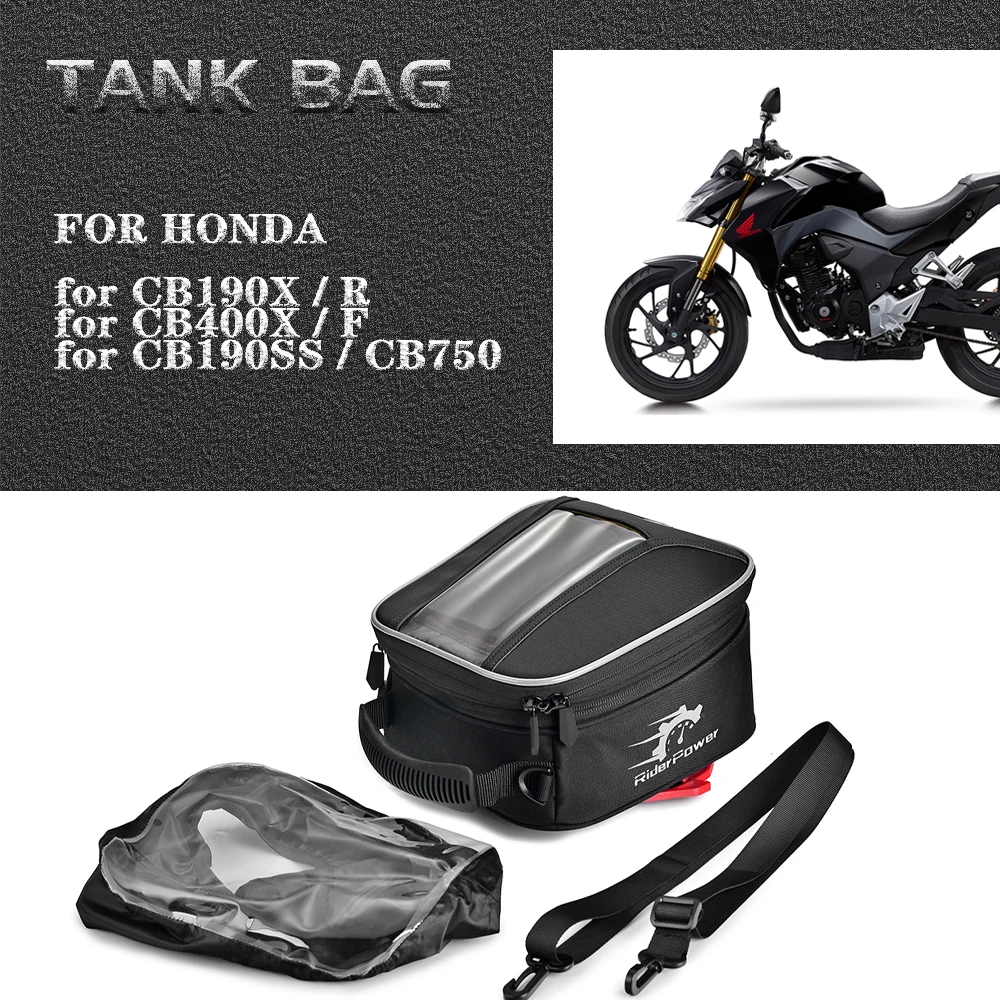 

Motorcycle Navigation Tanklock Fuel Tank Bag Flange For HONDA CB190X CB190R CB190SS CB400F CB400X CB750 CB 190 / 400 F X R SS