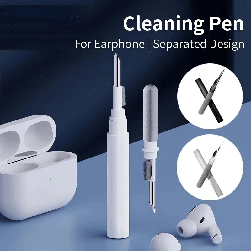 

Earphones Cleaner Kit Airpods Pro 1 2 Earbuds Pen Brush Wireless Headphones Case Cleaning Tools for Iphone Samsung