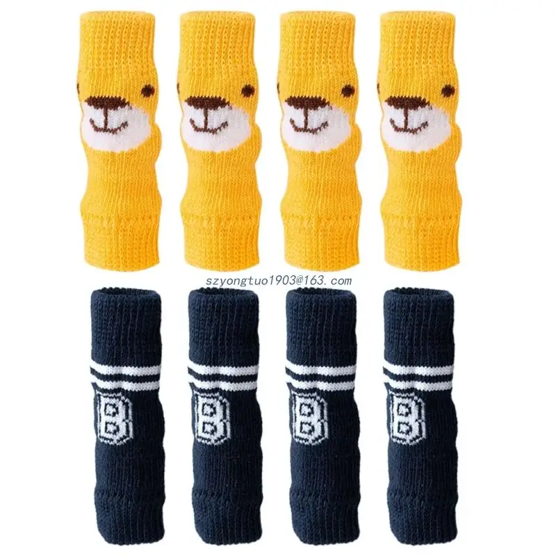 

Knitted Dog & Socks Pet Knee Pads Winter Knee Protectors Holiday Gift