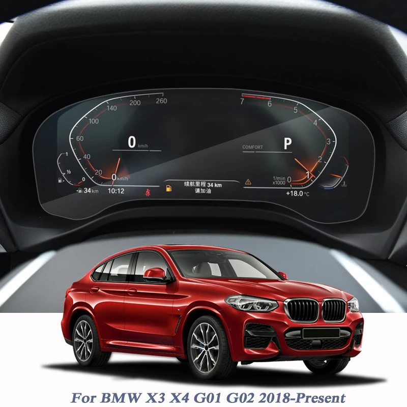

Стайлинг автомобиля, пленка для дисплея, стекло для экрана GPS-навигации, Защитная пленка для управления ЖК-экраном для BMW X3 X4 G01 G02 2018-настоящее время