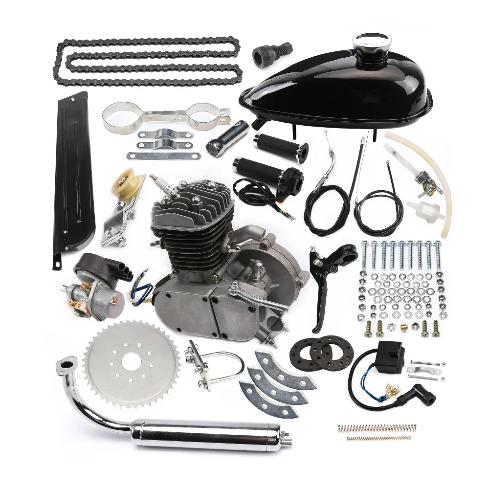 

80CC 2 Stroke Cycle Engine Kit Fit 26" or 28" Motorized Bike Bicycle parts