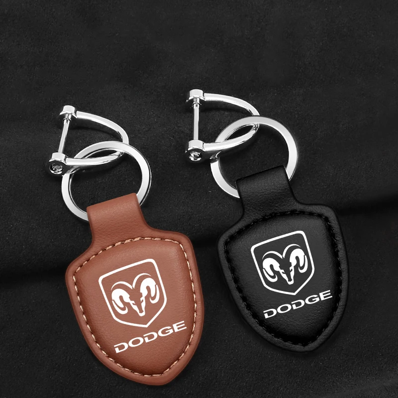 

Car Emblem Key Chain Keychain Keyring For Dodge Challenger Caliber Journey Ram 1500 Charger Durango Dart Styling Accessories