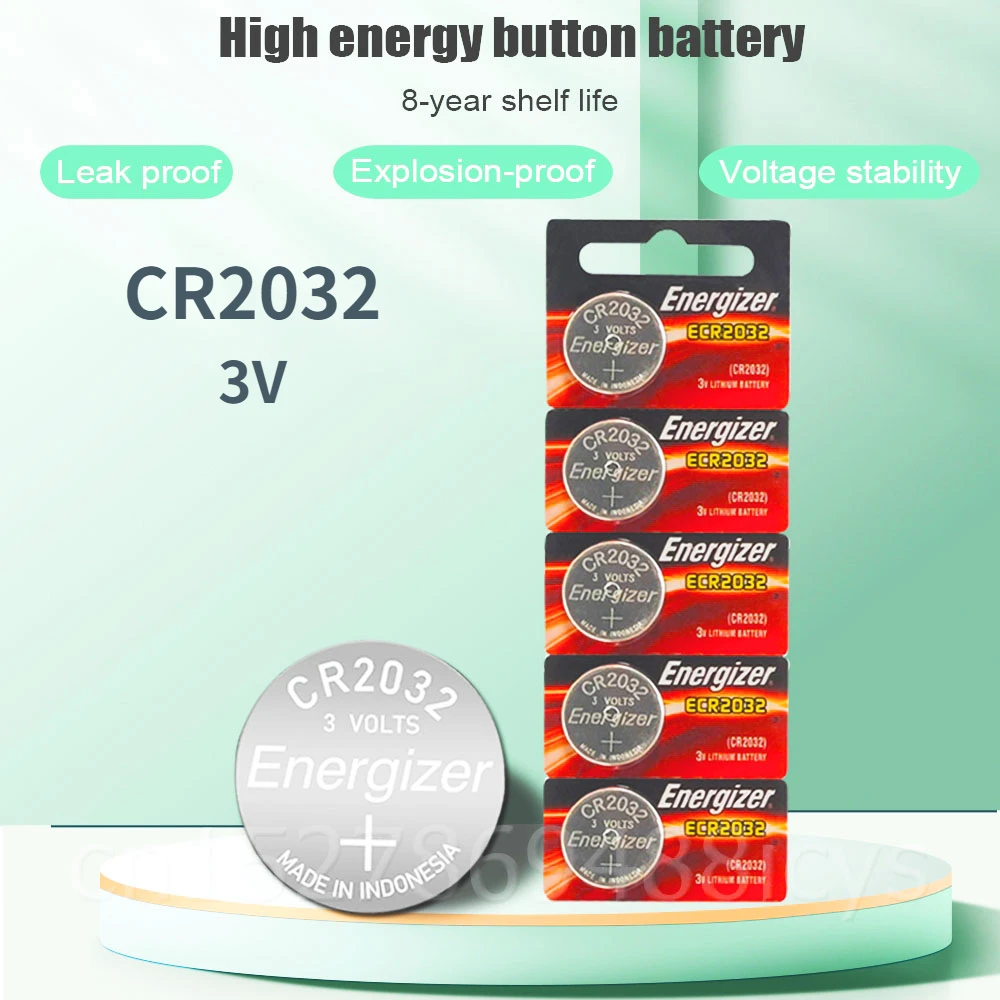 CR2032 Battery CR 2032 3V  Lithium Battery CR2032 CR 2032 Cell Watch Toy Calculator Control DL2032 ECR2032 BR2032 Button Coin