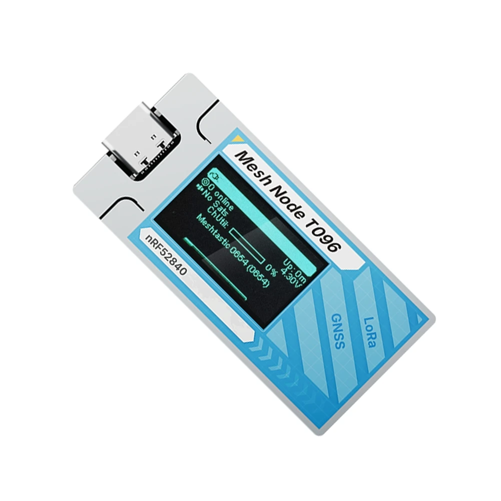 Фото Мегасалоны-распродажи: Mesh Node T096 SX1262 NRF52840 +GPS+LoRa, совместимый с MeshCore LoRaWAN, 863-928 МГц №5