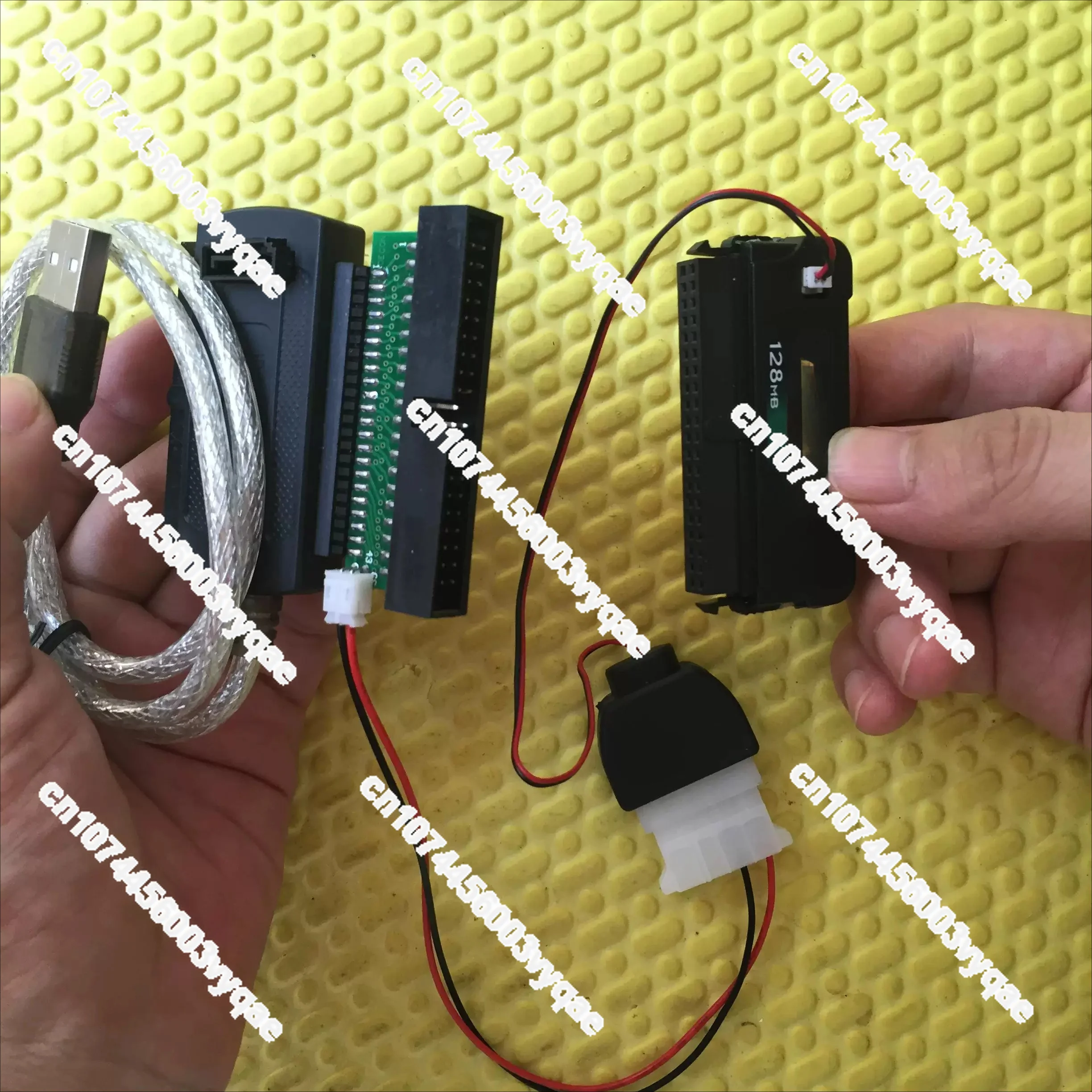 Фото Картридер для IDE 44-контактных DOM-дисков, электронный дисковод DOM-USB, 44-контактный USB2.0 SATA-порт №3