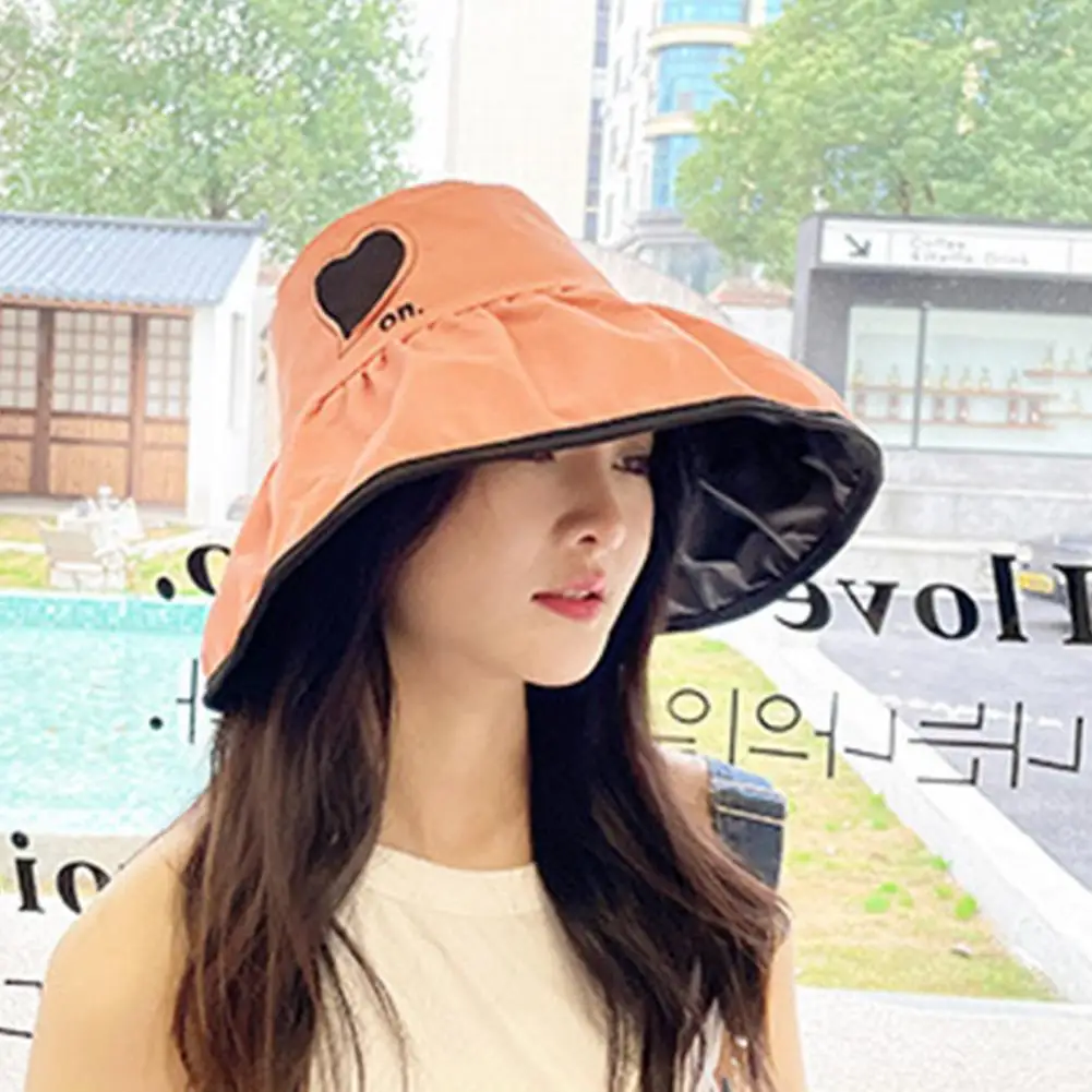 

Sweet Sun Visor Sunshade Breathable Camping Women Fisherman Hat Foldable Lady Fisherman Hat Women Headwear