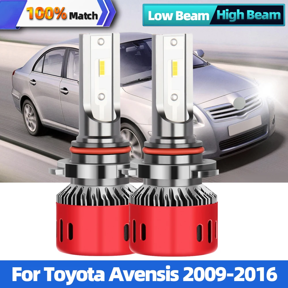 

Car LED Headlight Bulb 90W 12000LM Turbo Canbus H11 9005 HB3 6000K 3570 CSP Chip Auto Lamp For Toyota Avensis 2009-2016
