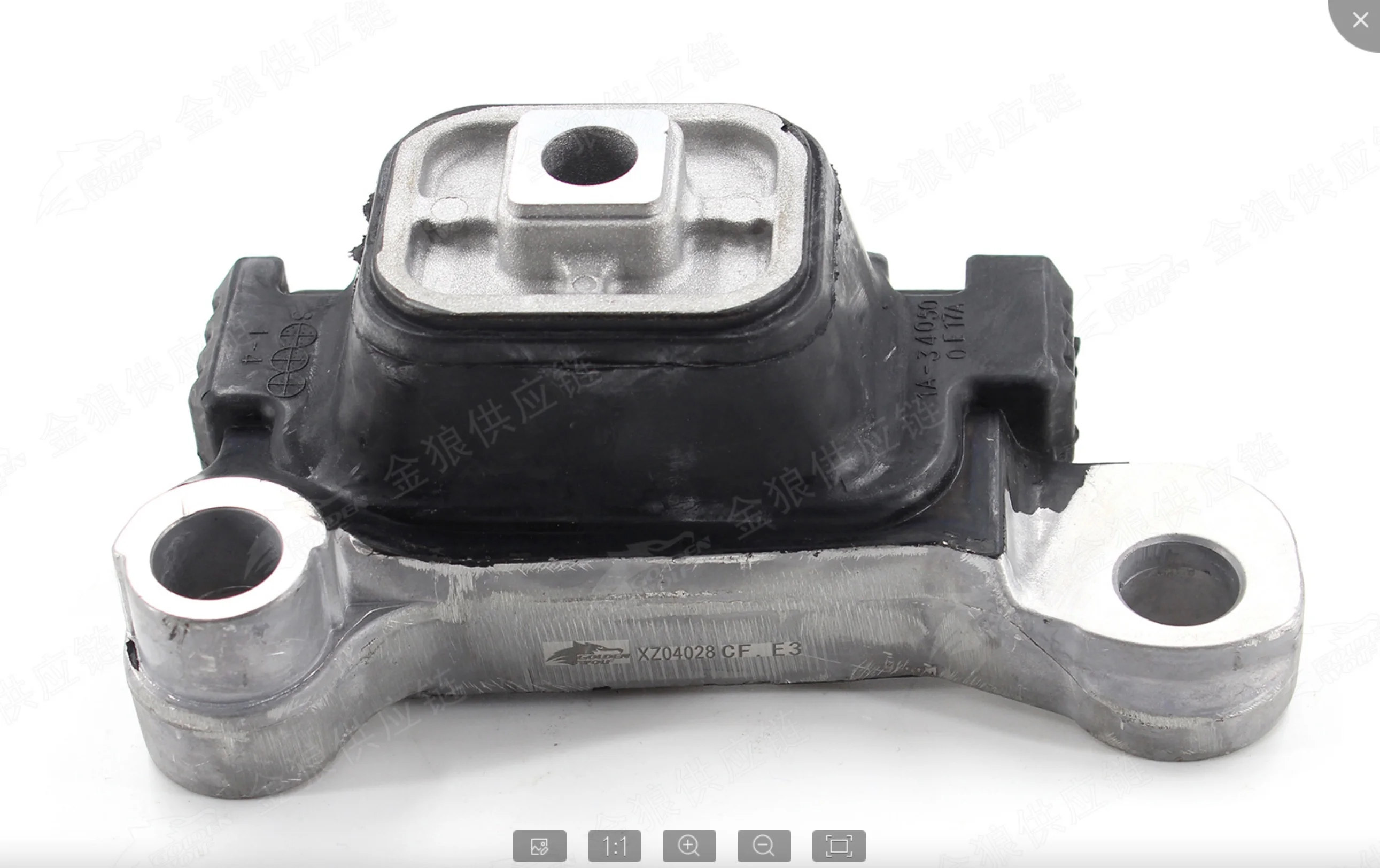 Фотография Золотой волк слева от Nissan Geniss(L10Z) 2006-2009 1.8L MT/AT