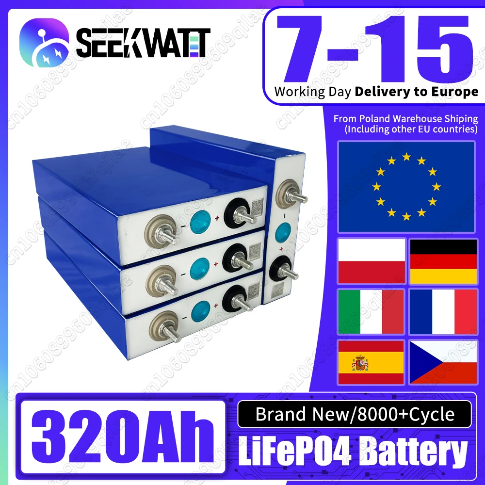 Быстрая доставка класс A 105AH LiFePO4 3 2 В аккумулятор 6000+ циклов аккумуляторная