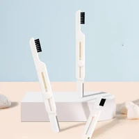 youpin 2pcslot retractable eyebrow trimmer abs handle double head design comfortable portable beauty tools