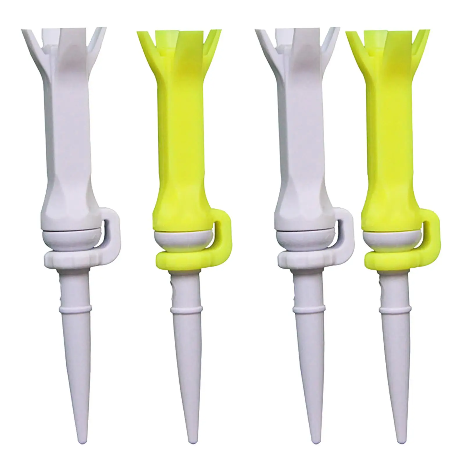 

Rotatable Golf Tee 3inch Plastic 4 Prongs Claw Top Driving Range Training