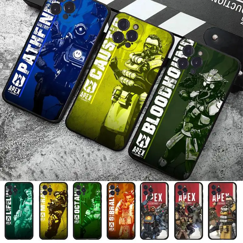 

Hot New Game Apex Legends Phone Case For iPhone 14 11 12 13 Mini Pro XS Max Cover 6 7 8 Plus X XR SE 2020 Funda Shell