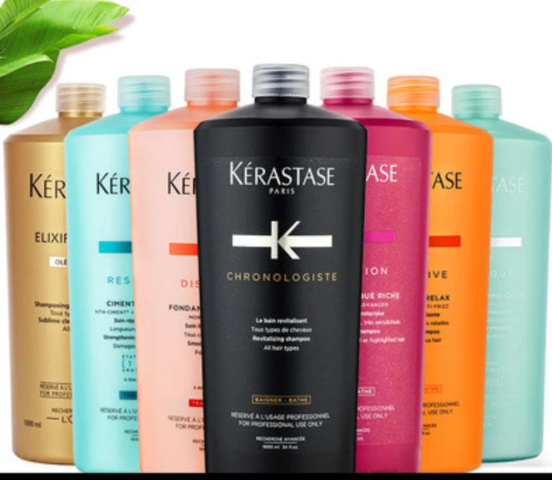 

KERASTASE shampoo 1000ML Caviar black diamond white gold revitalizing dual oil control, anti itching and anti dandruff