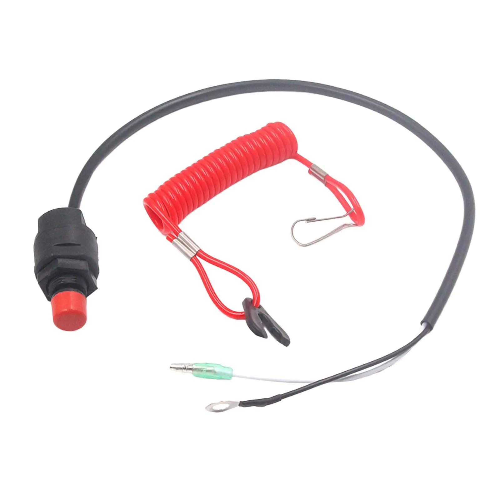 

on Off Kill Switch Safety Lanyard Engine Motor Emergency Kill Stop Switch for Replaces
