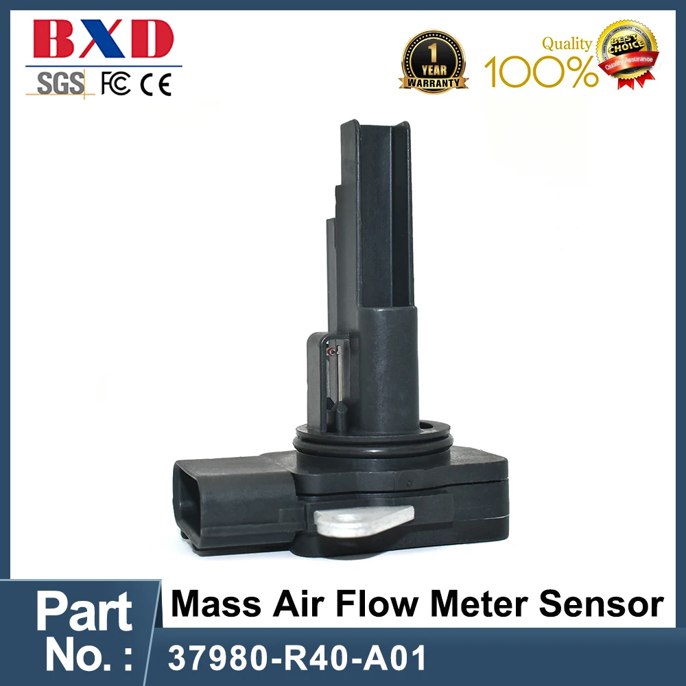 

1PCS 37980-R40-A01 197400-5140 MAF Mass Air Flow Meter Sensor For Honda ACCORD CIVIC CR-V CROSSTOUR Auto Accessories