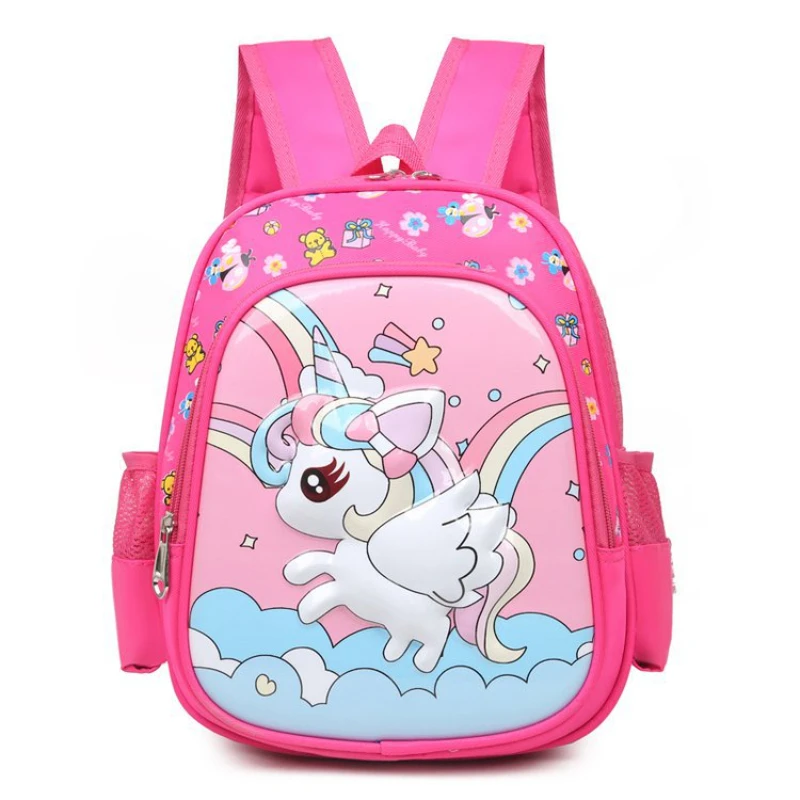 New Unicorn Girls Boys Baby Backpacks 2-3-5-year-old Children School Bags Small Class Light Kids Bag In Kindergarten Sac Licorne