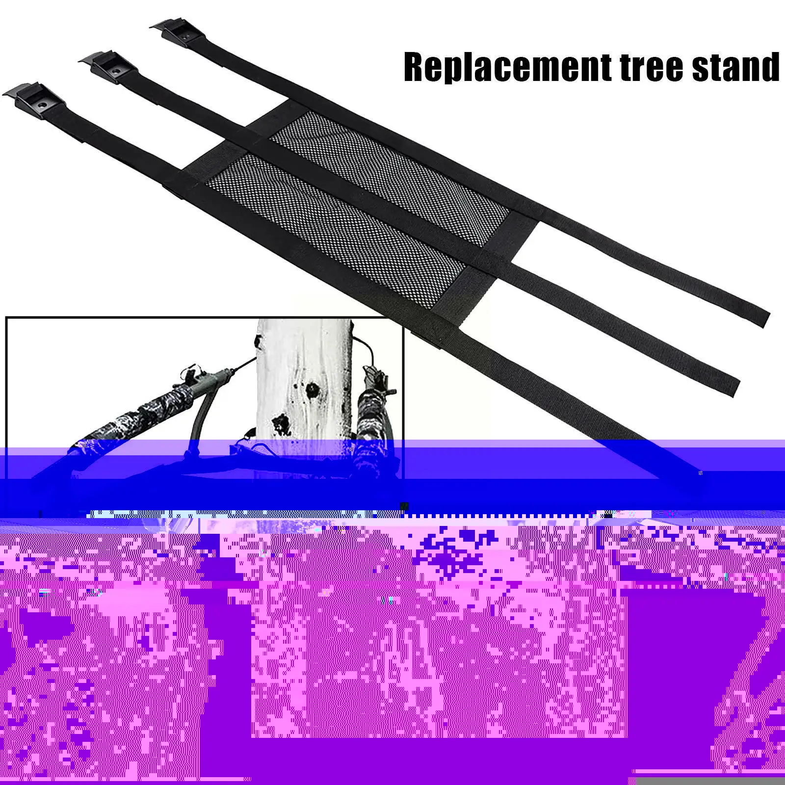 

Lightweight Universal Fitting Replacement Tree Stand, Hunting Stand Stands Ladder Ladder Stand Climbing Tree Accessori J6i2