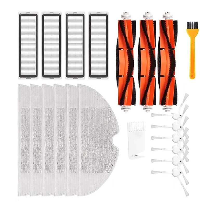 

Запчасти для пылесоса Xiaomi Mijia 1C STYTJ01ZHM, фильтр с основной боковой щеткой и насадка на швабру