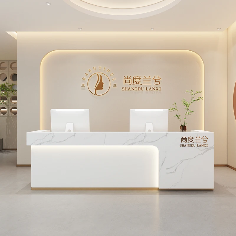 Эстетическая мебель для ресепшн декор бара офисный секретарь вспомогательный