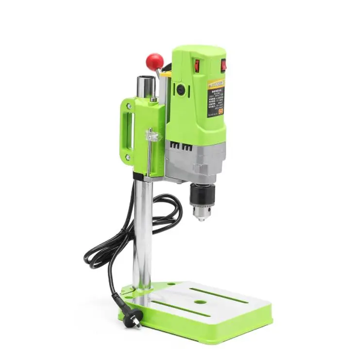 

Bench Drill Stand Mini Electric Bench Drilling Machine Drill Stand Steel Chuck 1-13mm For Woodworking DIY Tool