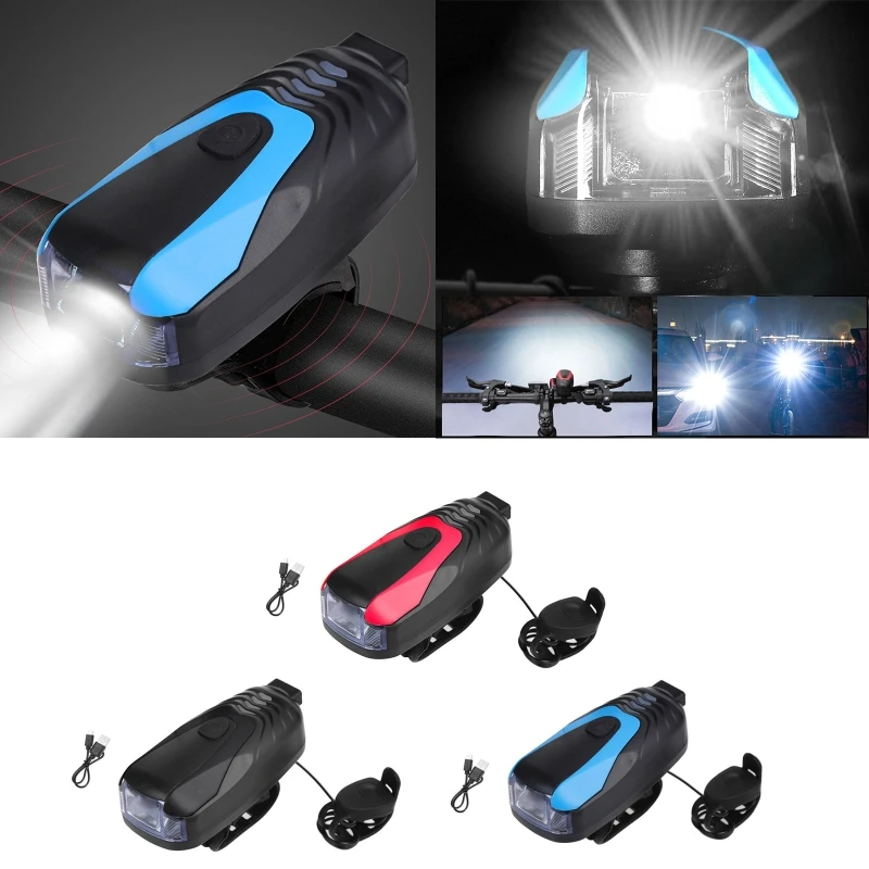 

Велосипедные звуковые фары, головной свет для горного велосипеда, семейный звуковой сигнал, светильник аксессуары для езды на велосипеде, В...