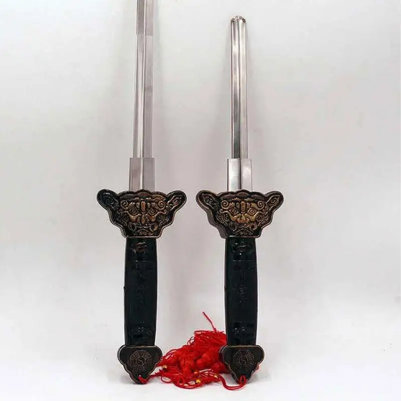 

Телескопический меч, игрушка кунг-фу, тайчи, меч для проглатывания, тренировочный реквизит, фитнес-меч Taiji