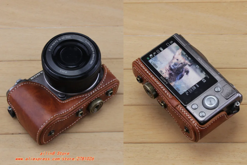Сумка из искусственной кожи для камеры Sony