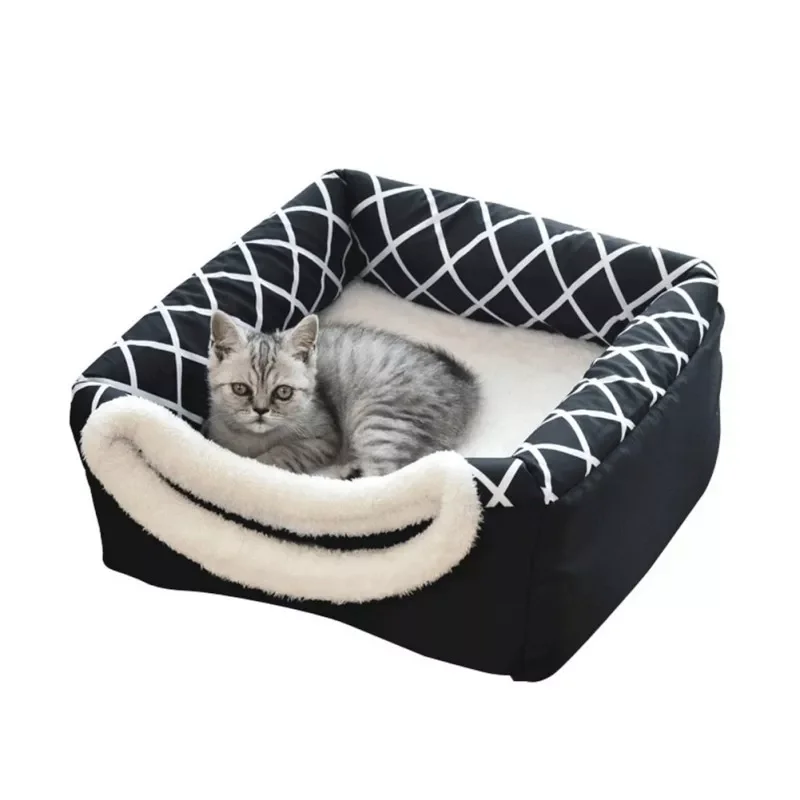 

Pet Space Capsule House Soft Nest Kennel Bed Cave House Sleeping Bag Mat Pad Tent Pets Winter Warm Cozy Bed