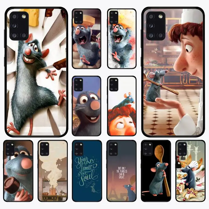 

Disney Ratatouille mouse Phone Case for Samsung A51 01 50 71 21S 70 10 31 40 30 20E 11 A7 2018