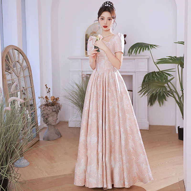 

Women's Korean-Style Evening Dress High-End Temperament Special Interest Light Luxury Annual Party Dress L0793