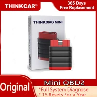thinkcar thinkdiag mini obd2 diagnostic scanner full system 15 resets scan dpf epb oil tpms reset bluetooth scanner code reader
