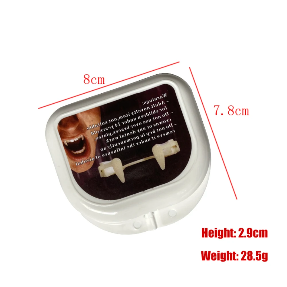 Xiaomi Хэллоуин косплей выдвижные Зубы вампира протезы зомби зубы маленькие