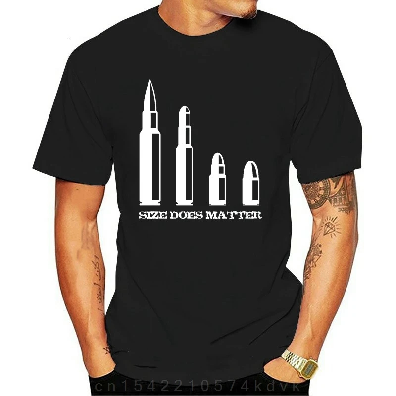 

Ukuran Peluru unisi Senjata 9 мм senang Gun keangan Kaus Pria Kasual Laki-laki Kaus Atasan Diskon