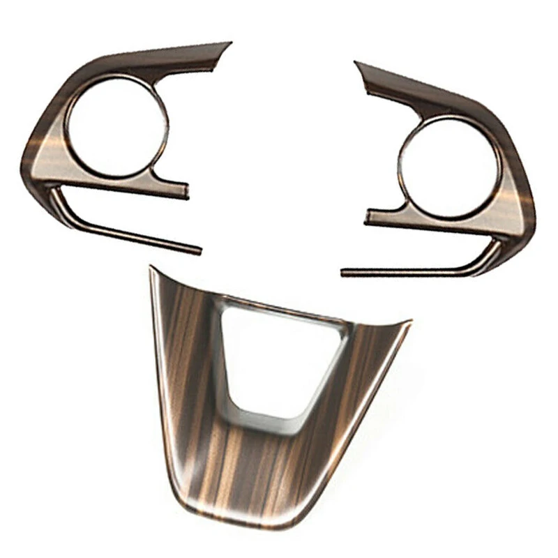 

3 шт., накладки на кнопки рулевого колеса автомобиля, для Toyota RAV4 2021 2020 2019