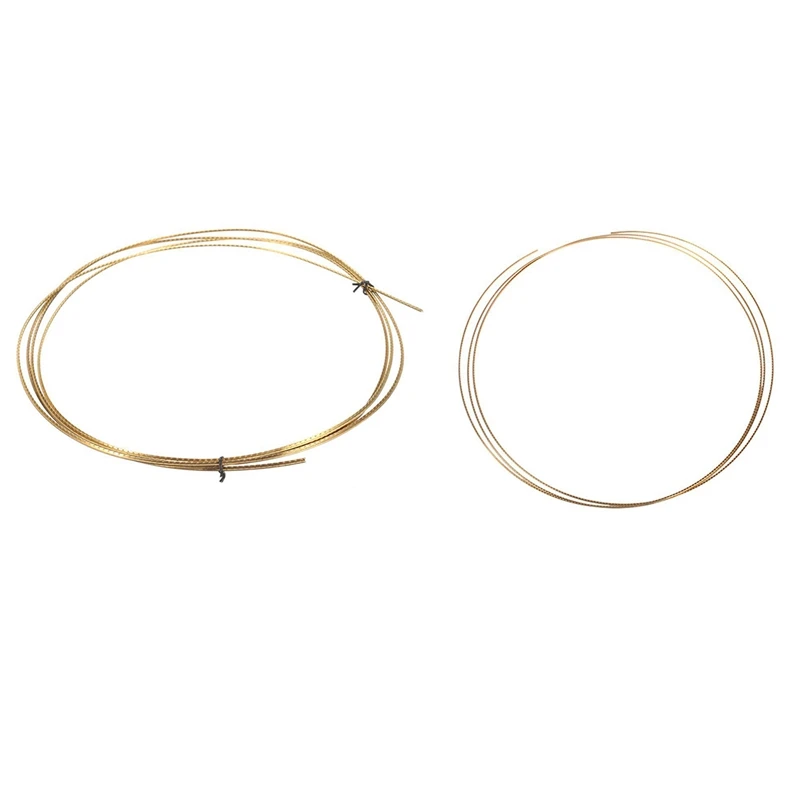 

8FT Acoustic Guitar 2.2Mm Guitar Brass Fret Wire & 8Ft Golden Copper Fret Wire For Mandolin Banjo Cigar Box Guitar 1.5Mm