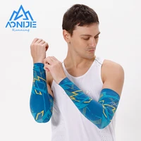 aonijie e4119 unisex colorful quick drying sunscreen ice sleeves summer arm sleeve oversleeve upf50 for running cycling